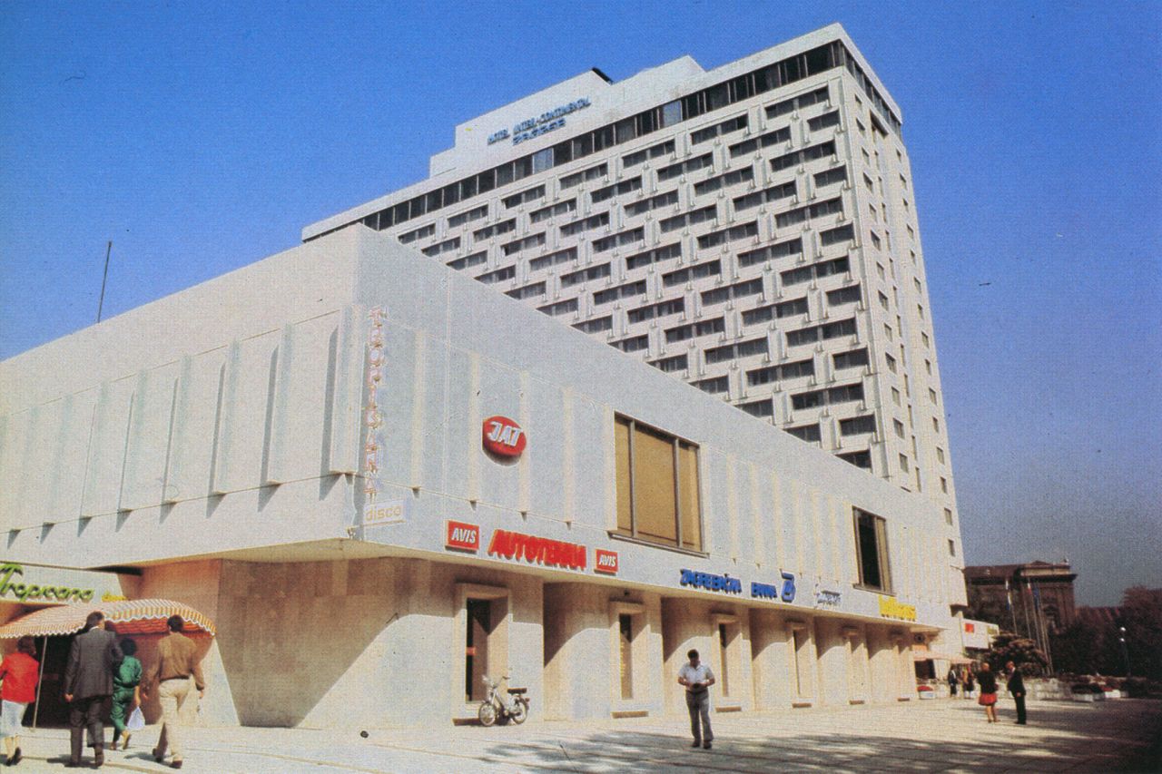 Hotel 'Inter-Continental' Savska, oko 1980. godine